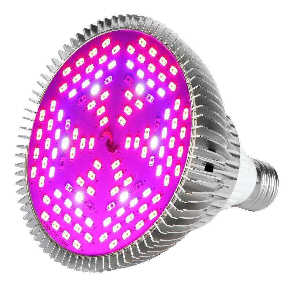 E27 PAR38 120LEDS 80W LED植物生长灯 室内盆栽果蔬花草补光灯
