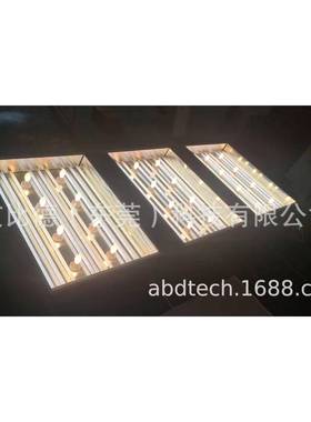 CC120吊式光源箱印刷包装皮革车间D65/D50/TL84，三台级联