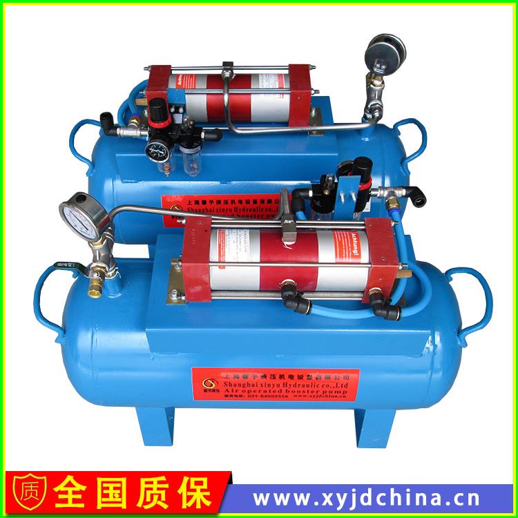 空气增压器气体增压泵气驱气体放大器40bar氮气增压装置厂家