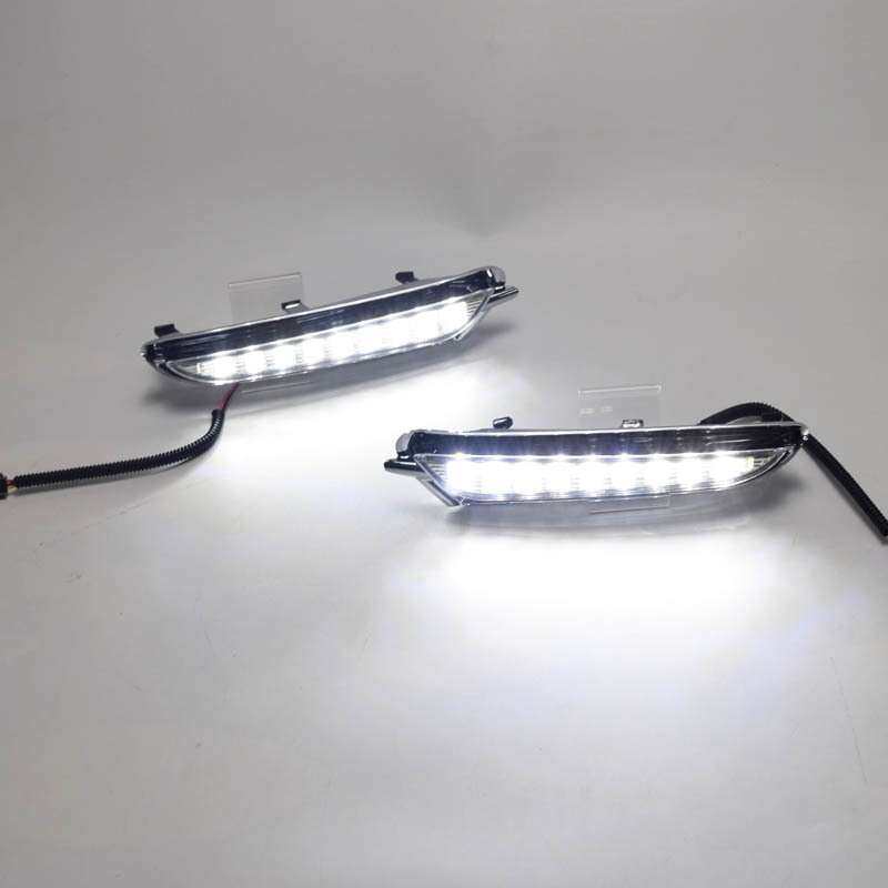 适用于12-14款别克新昂科拉日行灯 Mokka led日间行车灯