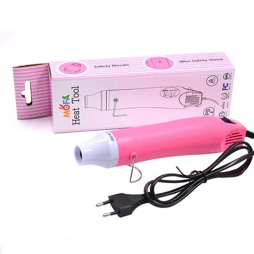 110V/220V/230V软陶泥热缩片定型橡皮章DIY手工浮雕粉定型热风枪