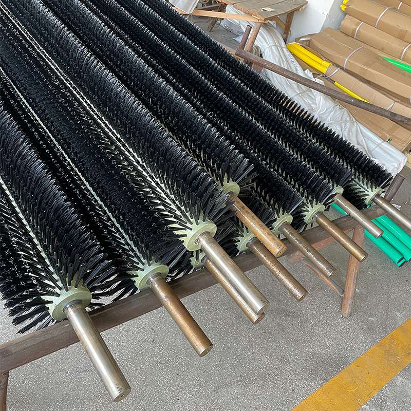 厂家 工业毛刷辊滚筒刷圆形除尘刷辊 清洗机毛刷辊机械除锈