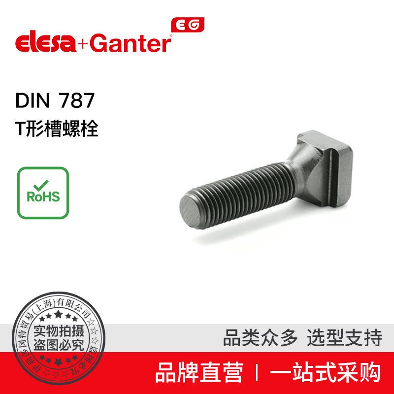 Elesa Ganter伊莉莎冈特 DIN 787 T形槽螺栓