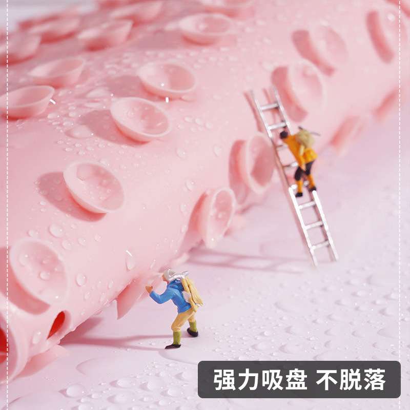 卫生间搓脚垫洗脚浴室刷脚去死皮磨挫脚大号懒人擦背吸盘按摩