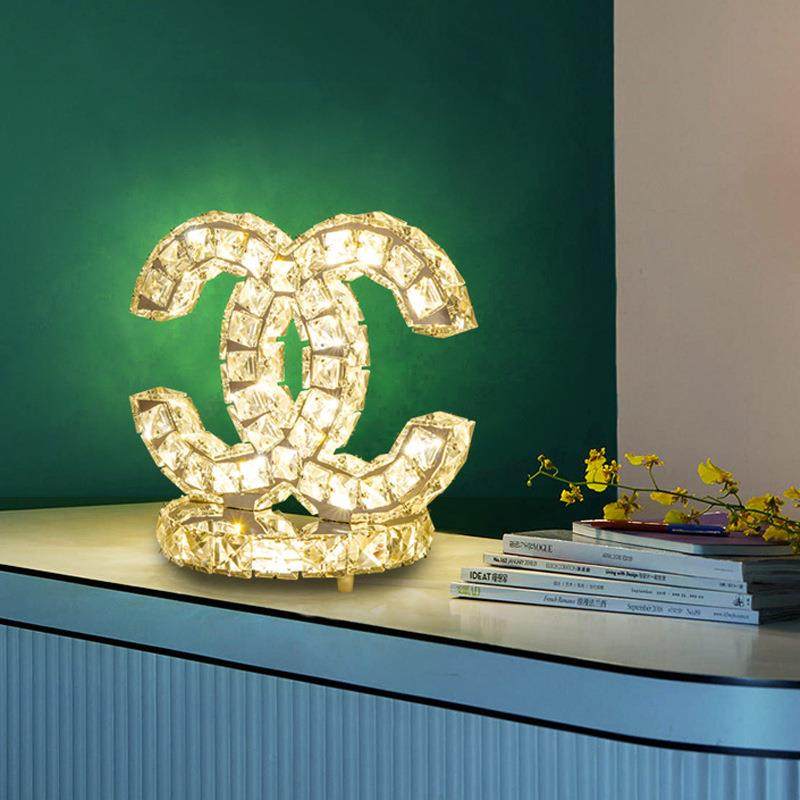 爆款创意水晶字母CC高颜值护眼学生台灯LED卧室家居装饰摆件夜灯,农机/农具/农膜,播种栽苗器/地膜机,淘宝优惠券,粉丝福利购,淘宝优惠卷