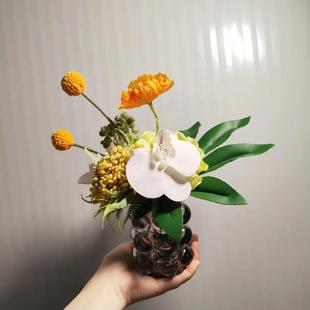 M352商务茶几小花束摆设仿真花假花亚马逊旅拍餐桌氛围花艺