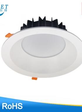 厂家直销 商用嵌入式筒灯 10寸深防眩筒灯开孔240-280mm30W40W50W