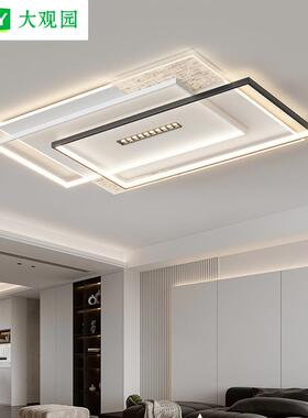 全光谱客厅吸顶灯简约现代新款高端大气智能LED护眼大厅灯具440L