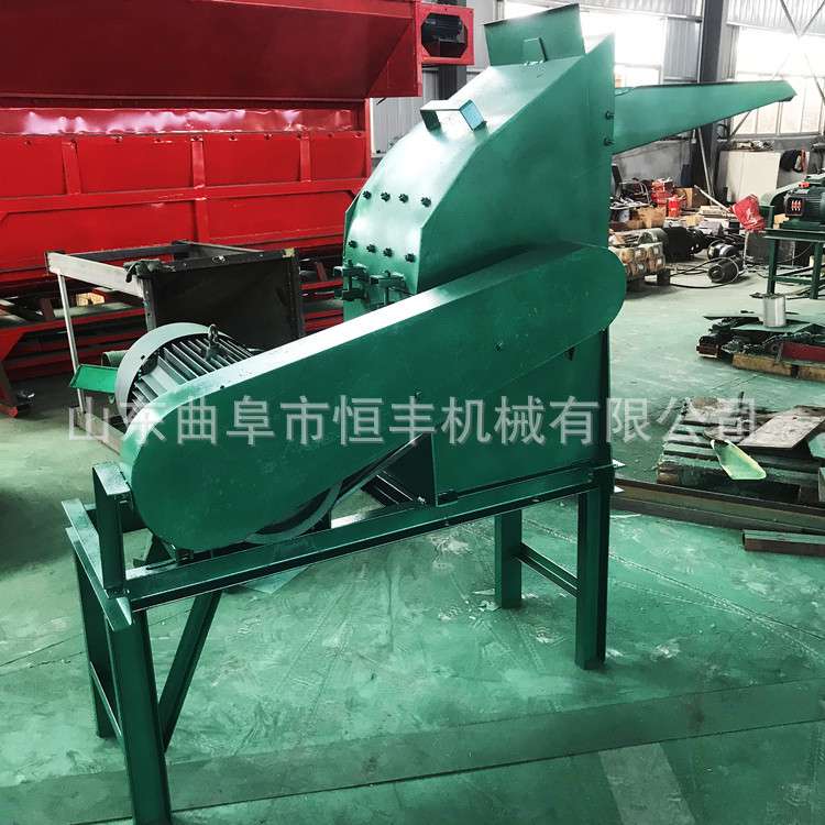 毛竹竹片粉碎机干湿豆腐渣粉碎机400型稻谷壳粉碎机