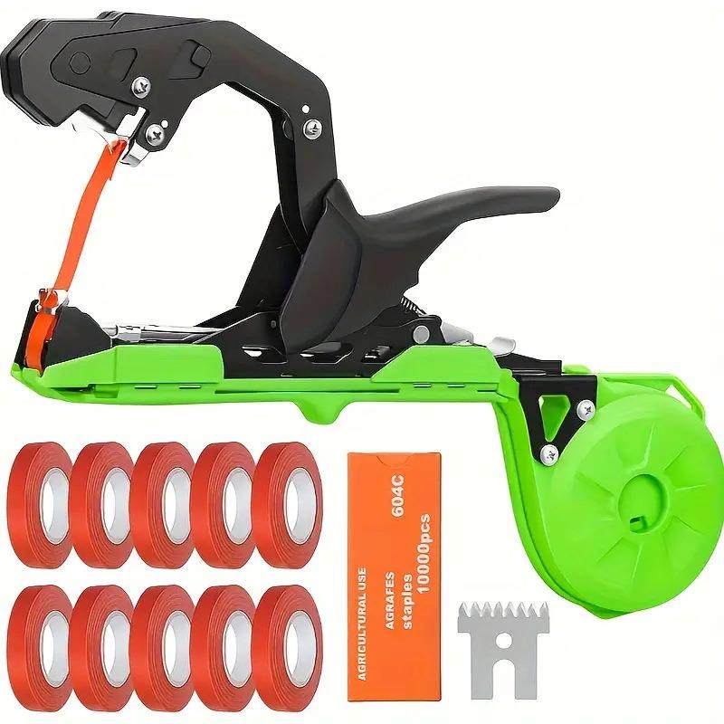 A轻便新款绑扎机葡萄番茄黄瓜猕猴桃蔬菜绿弯头绑枝机钉子绑扎,鲜花速递/花卉仿真/绿植园艺,割草机/草坪机,淘宝优惠券,粉丝福利购,淘宝优惠卷