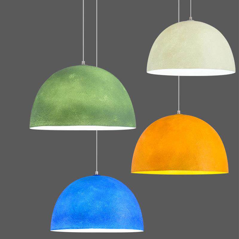 月球吊灯北欧风格半圆星球餐厅灯温馨卧室灯创意工装艺术极简灯饰