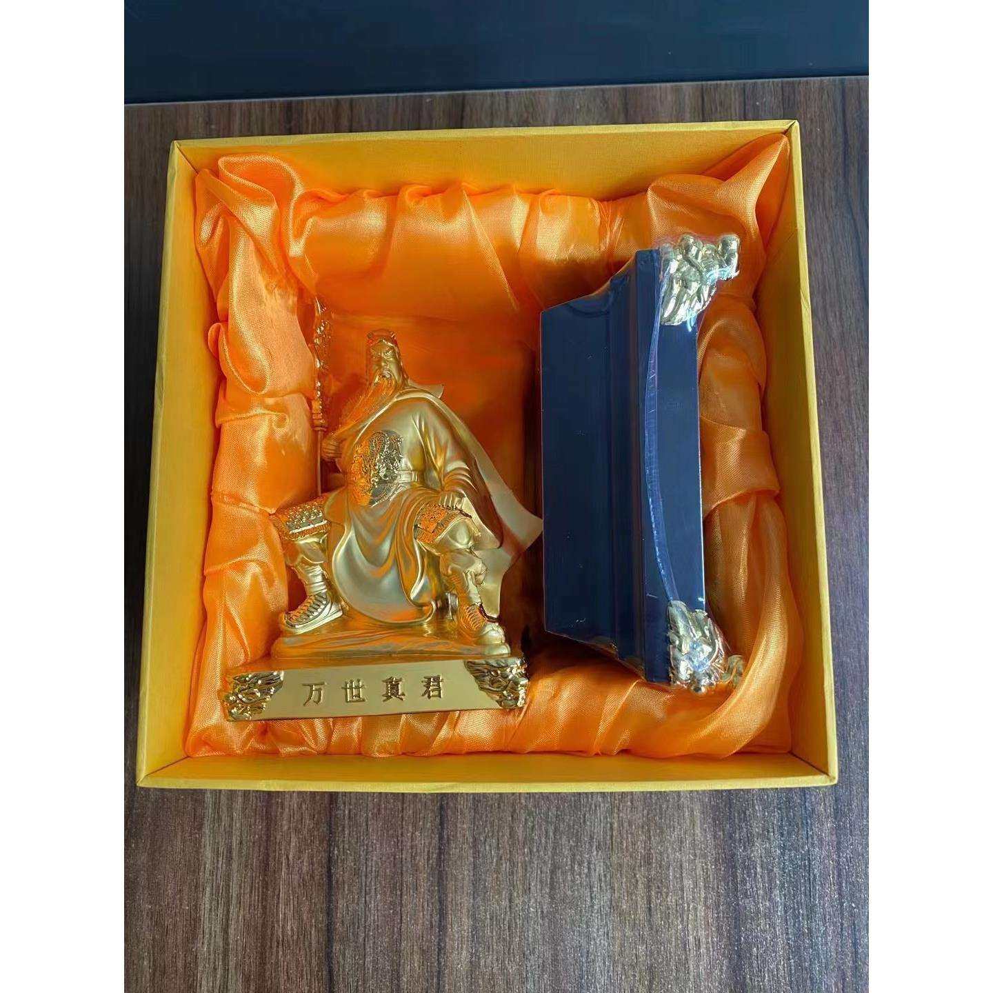 万事真君关公像摆件工艺品收藏品直播