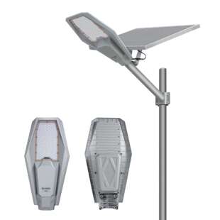 新款太阳能一体化路灯家用户外庭院灯智能光控人体感应道路照明灯