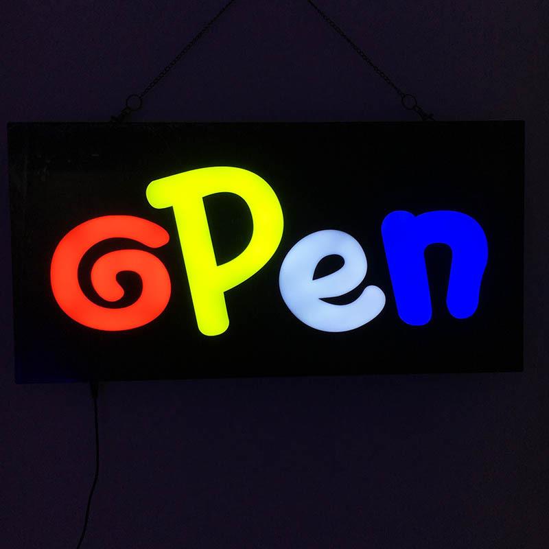 外贸热销 LED树脂灯箱/广告牌 12V RESIN LED SIGN 发光字灯牌