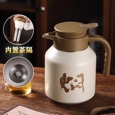 316不锈钢保温壶闷烧茶壶大容量
