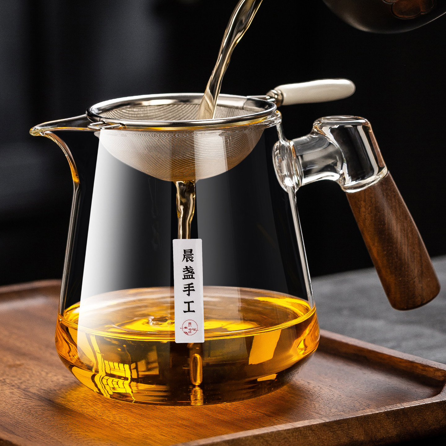 高硼硅玻璃公道杯2025新款分茶器