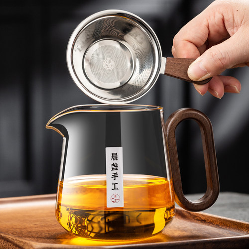 高档玻璃公道杯分茶器耐热防爆