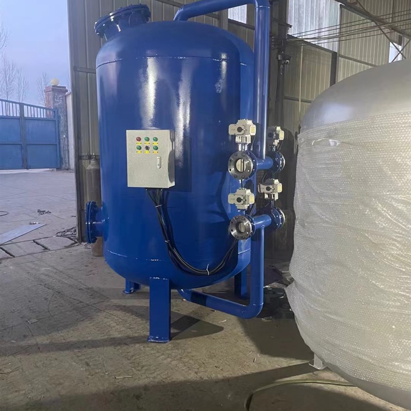 石英砂过滤器全自动多介质v过滤器活性炭锰砂沙水浅层砂处理过滤