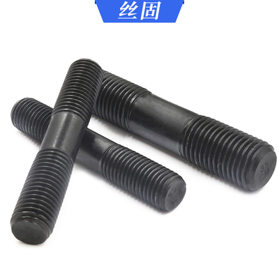 高强35CrMoA双头螺栓耐高温螺栓高压螺丝M12M30*120-300
