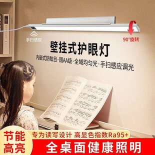 学生学习阅读灯做作业长条灯护眼保护视力墙上台灯壁挂式护眼灯
