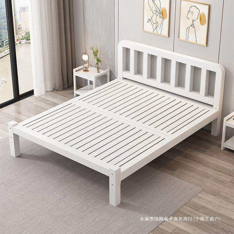 铁艺床加固加厚双人床1.8铁床单人1.0米铁架床现代简约1.5m