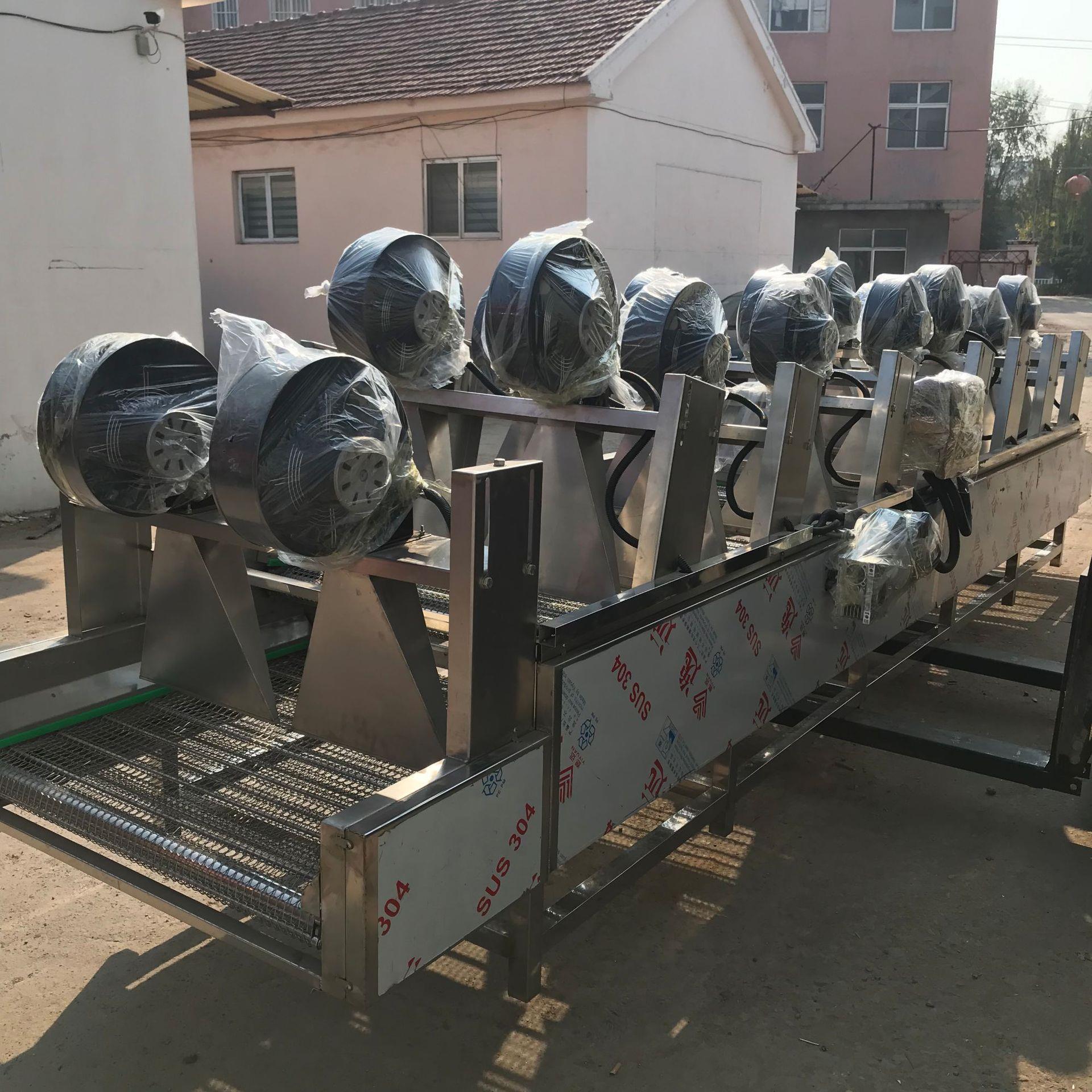 酸辣豆角料包强流风干机 蔬菜沥水翻转式风干设备大枣风干线