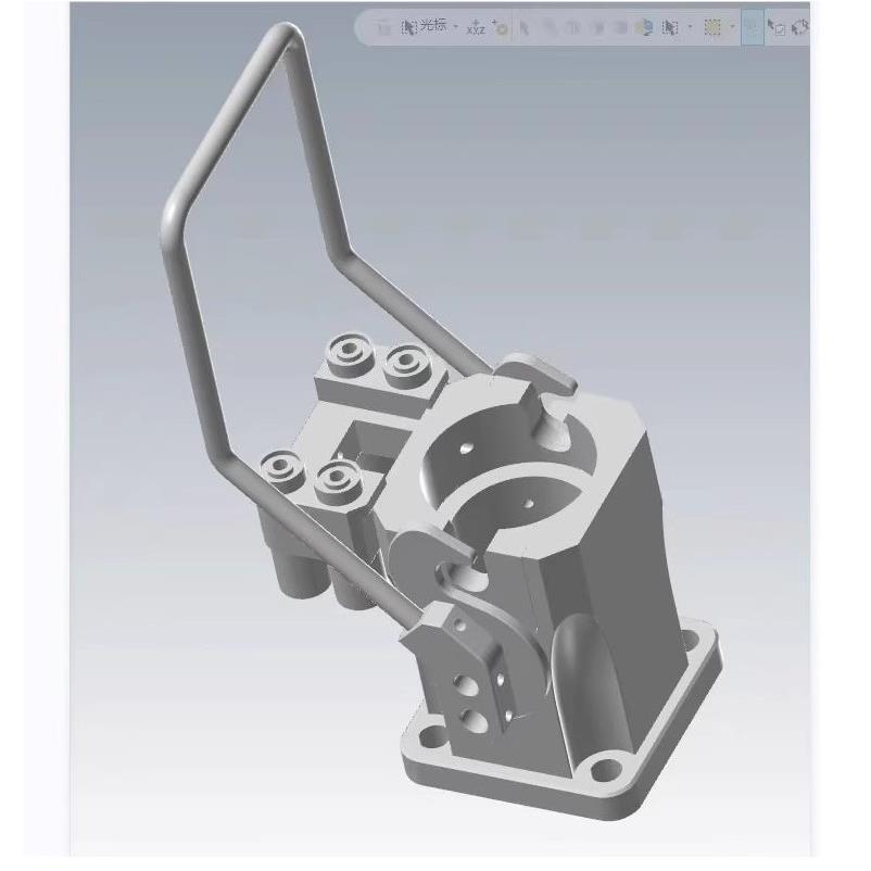 冲压线机械手端拾器母头公头公母对旋转支架冲压端拾器母头上料器