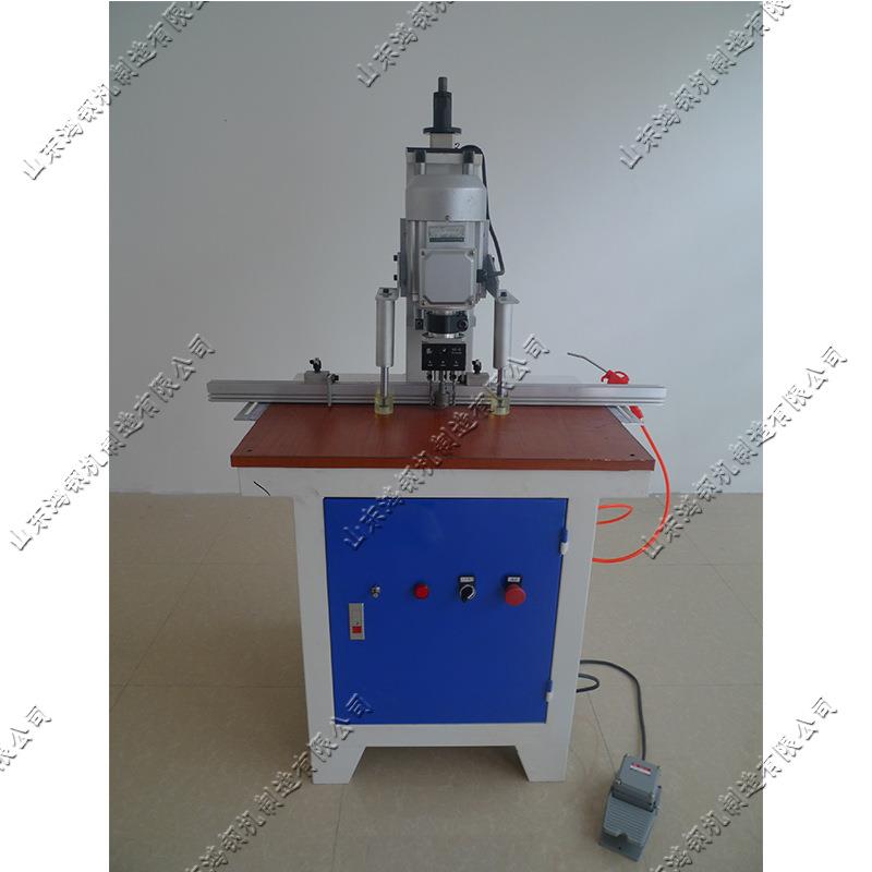 台式单头铰链钻机 木工机械开孔设备 书桌衣橱橱柜铝合金合页钻机