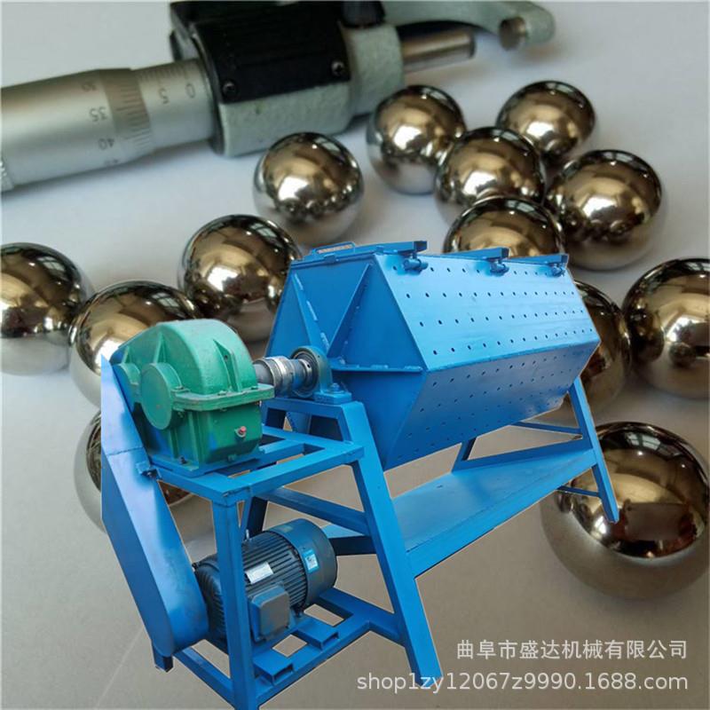 鹅卵石自动打磨抛光机 镀锌件清理污油抛光机 火烧铁滚筒研磨机