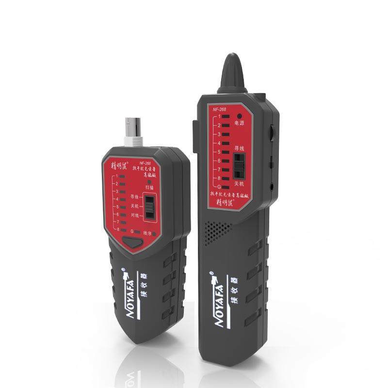 j8鼠网络测线仪套装精明NF寻线器268寻线仪抗干扰检测器网线巡g3
