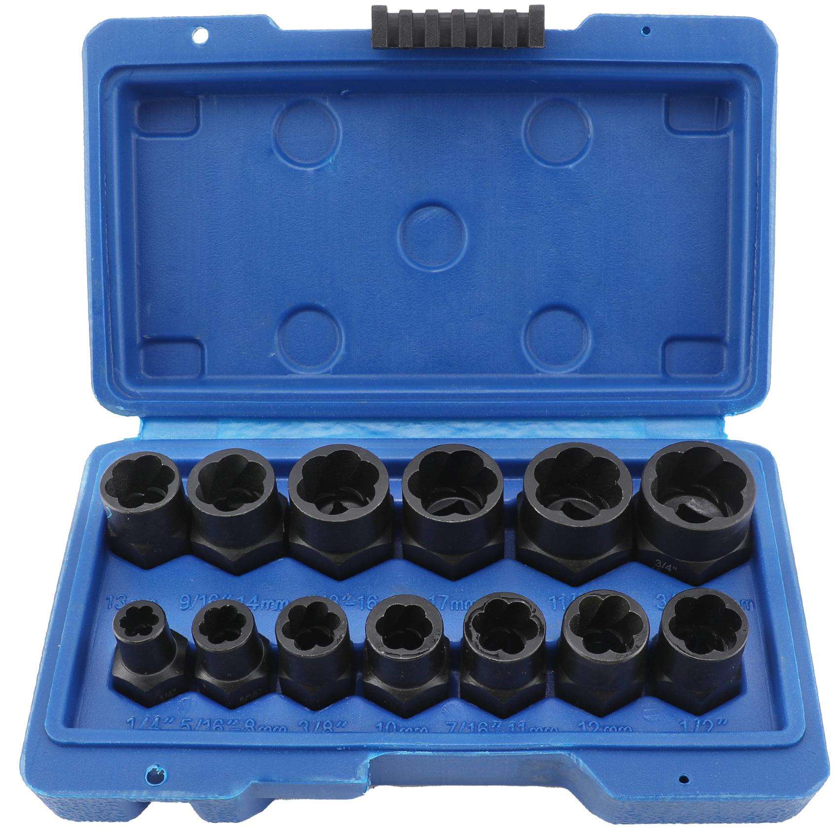 套头取六角螺丝工具套筒防滑破损螺母螺栓取出器螺栓断丝取出器