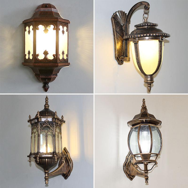 LED户外壁灯防水庭院灯过道阳台楼梯灯走廊欧式花园别墅外墙壁灯