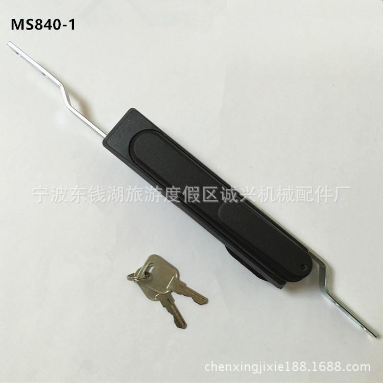 MS840-1机械电柜门锁机箱机柜连杆锁配电柜工业柜电气柜平面锁