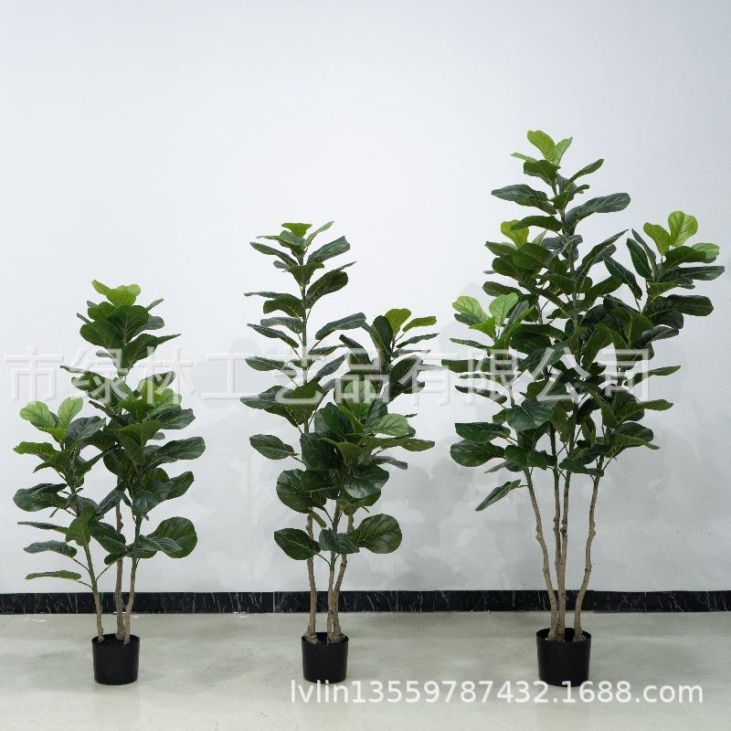 仿真全机琴叶榕 仿真绿植 室内外装饰 办公室摆件 园林艺术