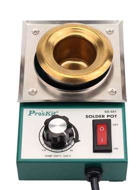 Pro`skit/宝工SS-551H/552H/553H/554H 圆形调温锡炉熔锡炉焊锡锅