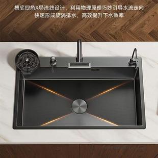 洗碗机专用8848/9050大尺寸5.0加厚不锈钢厨房水槽洗菜洗碗大单槽