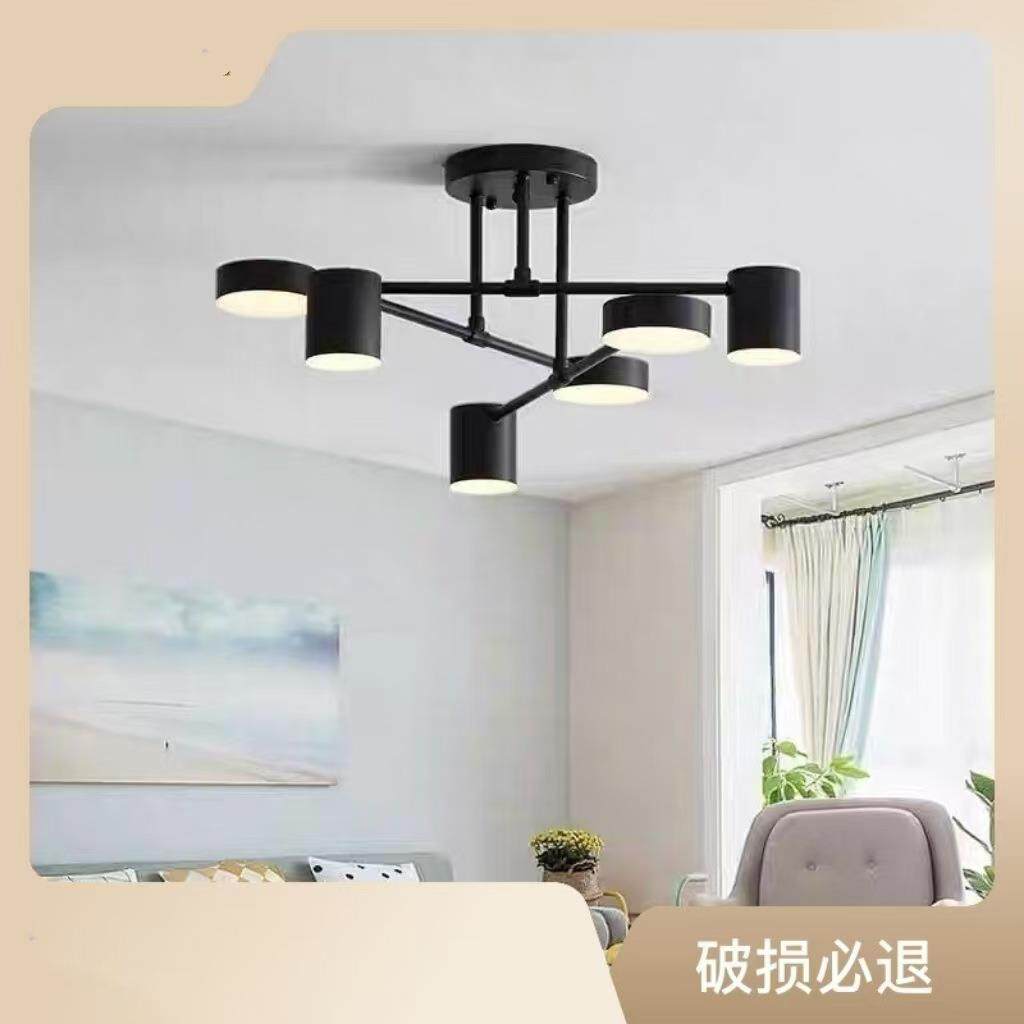 北欧卧室吸顶灯客厅灯简约大气家用书房酒吧创意简约现代铁艺灯饰