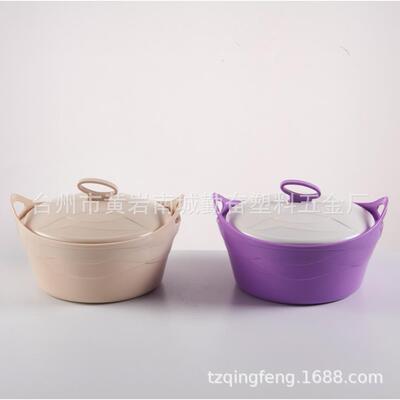 特色欧洲造型波纹多容量casserole保温桶套装出口中东
