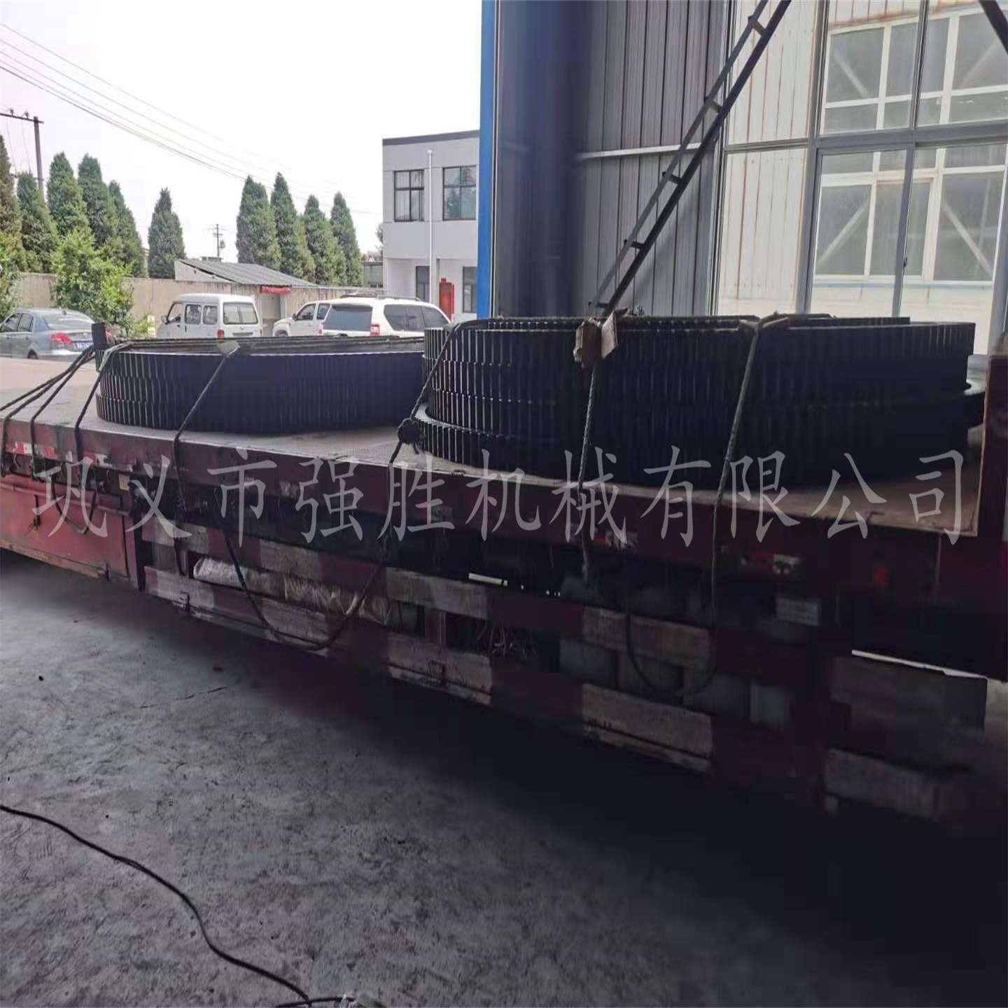 回转式滚筒烘干机大齿轮 多种规格铸钢大齿圈 按需制作