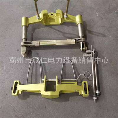 铝合金绝缘翼型卡防触电绝缘子卡具220kv导线端卡具通用翼形卡