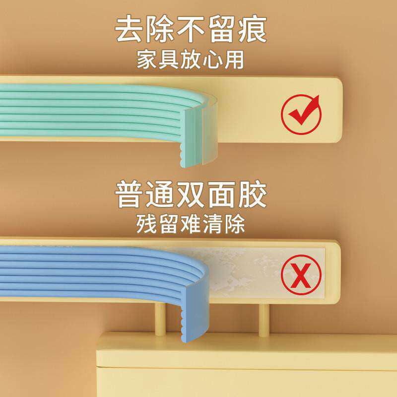 防撞条床边防撞软包床沿床尾床角床腿床脚护角条儿童防磕碰包边贴