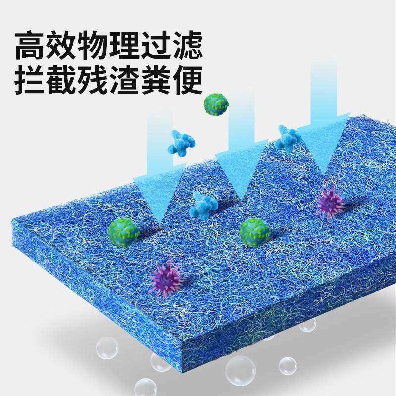 鱼缸藤棉透水过滤棉鱼池生化棉加厚高密度净化培菌材料净水三色,宠物/宠物食品及用品,过滤材料,淘宝优惠券,粉丝福利购,淘宝优惠卷