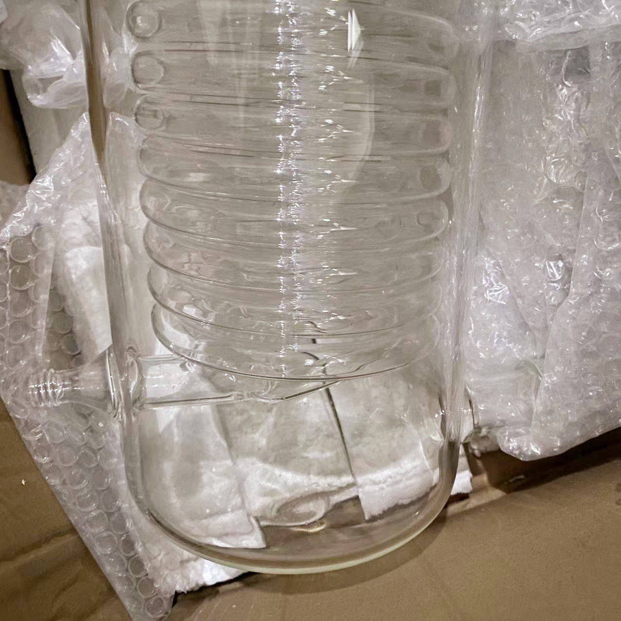大型玻璃冷凝器10L/20L/50L法兰球磨标口蛇形冷却管反应釜旋蒸,工业油品/胶粘/化学/实验室用品,管类/试管/滴管,淘宝优惠券,粉丝福利购,淘宝优惠卷