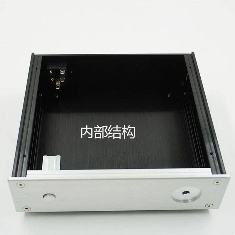 60 198 218全铝前后级功放 DIY小甲类合并机 电源处理器机箱 外壳
