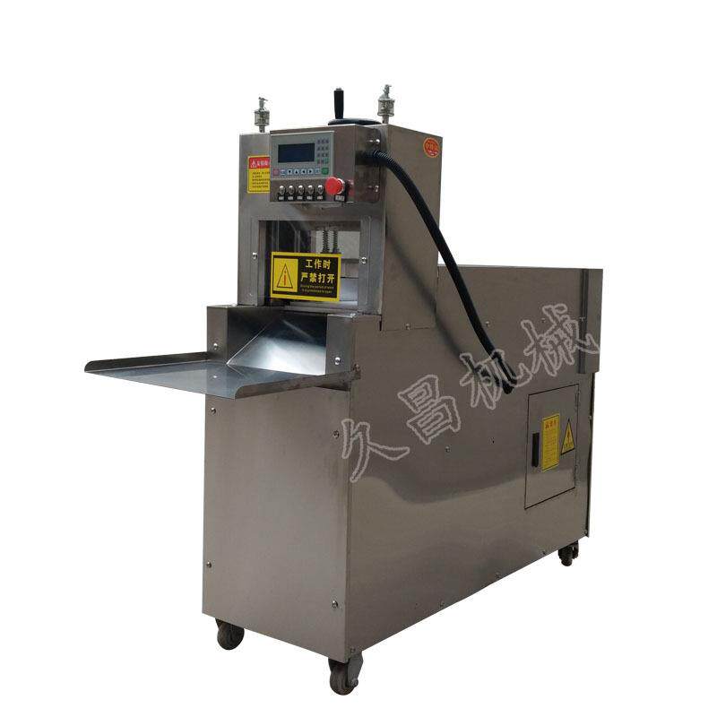 新型羊肉切片机商用全自动冻肉切片现货肥牛板切片机无需解冻