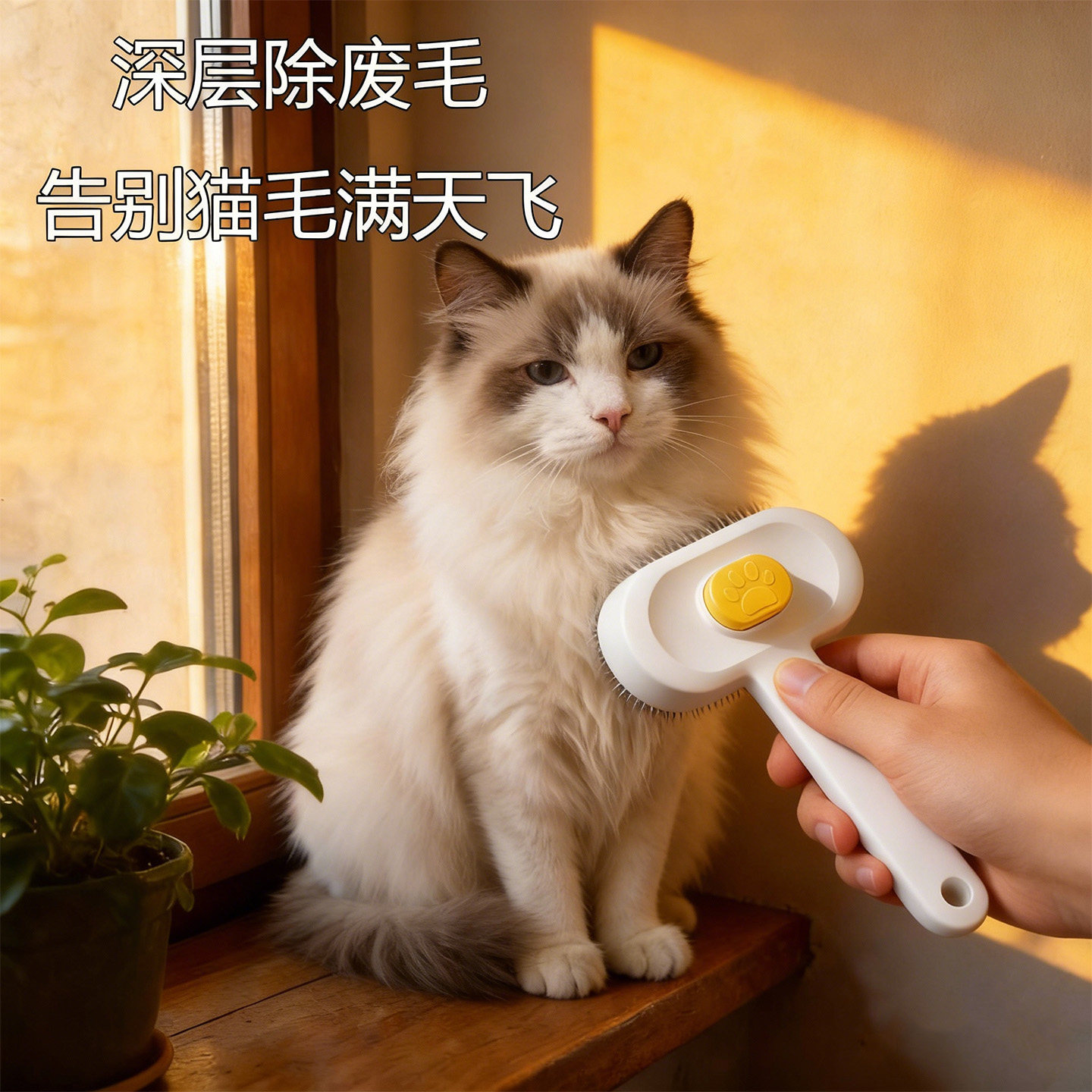 猫咪梳子猫狗通用长毛猫除毛梳深层去浮毛密齿大号针梳,宠物/宠物食品及用品,猫狗梳子/排梳,淘宝优惠券,粉丝福利购,淘宝优惠卷