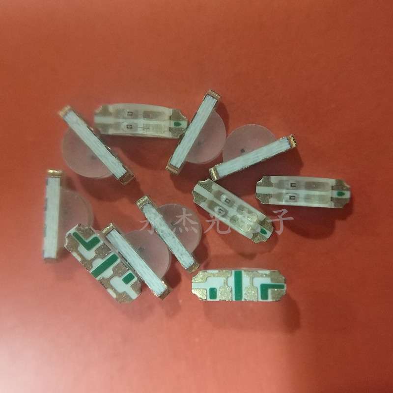 贴片LED侧面发光二极管1204红黄绿双色高亮led1206侧面红普绿双色