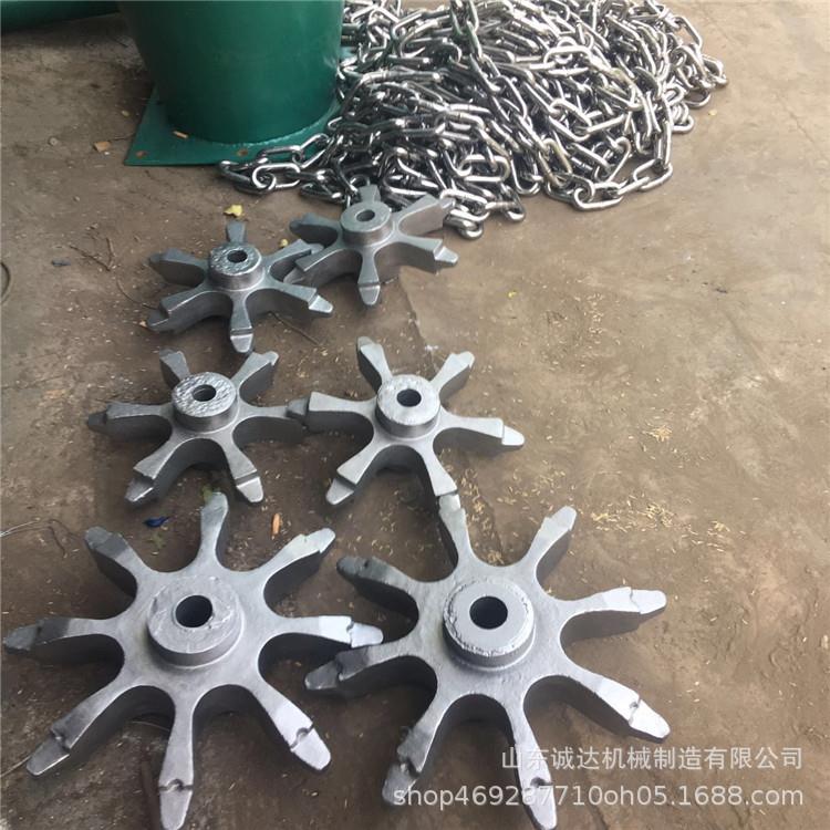 无粉尘车间上料管链输送机 108mm不锈钢材质管链输送机