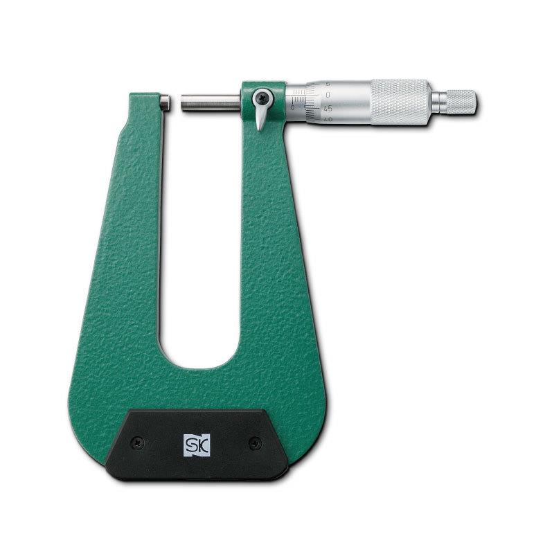 SK新泻精机U型钢板千分尺 千分卡尺MC203-100U MC203-150U
