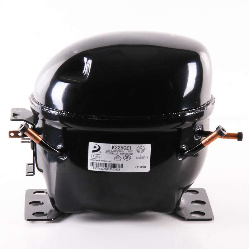 东贝压缩机冰箱K325CZ1东贝小型冰柜压缩机r134a